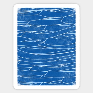 Deep Blue Sticker